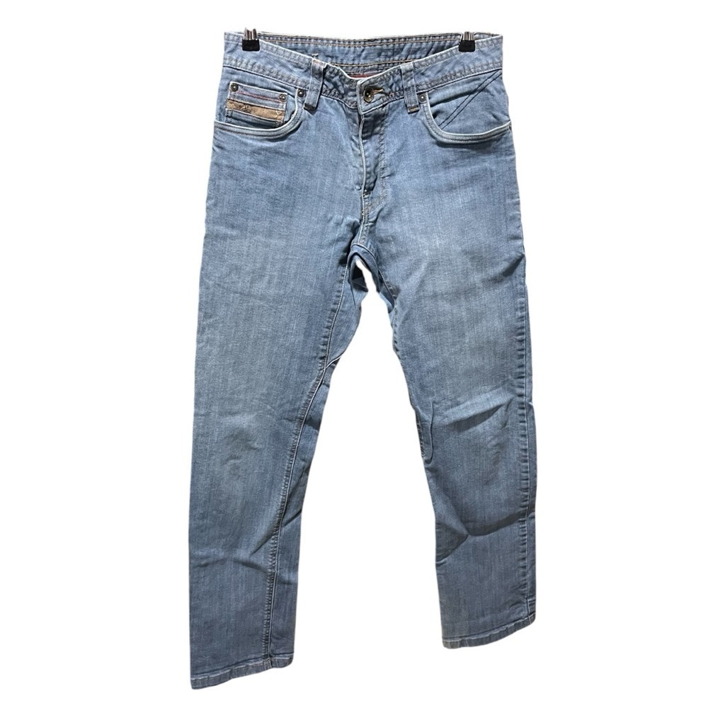 Prana Men's Denim Blue Slim Straight Jeans 28/34